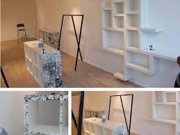 Ikea Hack Lack Shelf Wall Display The Entire Wall Unit Would Cost Less Than 200 Ikea Retail Displ Ikea Metal Shelves Ikea Lack Shelves Wall Shelves Design