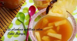 La Recette Du Punch Planteur Antillais Recette De Punch Cuisine Antillaise Recette