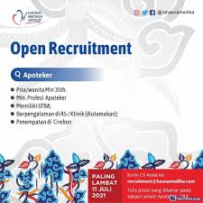 Check spelling or type a new query. Lowongan Kerja Apoteker Rs Hasna Medika Cirebon