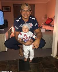 South sydney star latrell mitchell is staring down the barrel of a potential suspension after two separate incidents against the tigers that have come under fire from nrl fans. Touching Story Behind A Photo Of Footy Star Latrell Mitchell And An Elderly Wheelchair Bound Fan Daily Mail Online