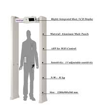 The multifunctional purpose of these human body detector makes them ideal for use in household and industrial areas to record easy to read temperatures variations. 14 Walk Through Metal Detector Ideas Walk Through Metal Detector Metal Detector Security Device