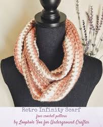 It lays flat with no curled edges and i love the texture! Moss Stitch In The Round Retro Infinity Scarf Crochet Pattern By The Loophole Fox Underground Crafter