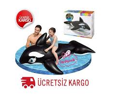 intex sisme balina binici 193x119cm balina hediyeler oyuncak