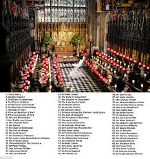 This may affect your guests'. Royal Wedding Guide To Who Sat Where At Harry And Meghan S Big Day Daily Mail Online