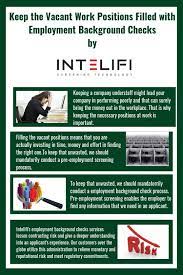 Pre Employment Screening Enables The Employer To Find Any Information That We Need In An Applicant P Employment Background Check Employment Background Check