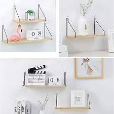 Szetosy Lot De 3 Etageres Flottantes Murales En Bois Longueur 30 40 50 Cm Amazon Fr Cuisine Mai Etagere Flottante Etageres Murales Flottante Parement Mural
