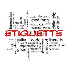 نتیجه جستجوی لغت [etiquette] در گوگل