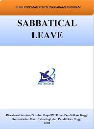 A sabbatical leave, as distinguished from a terminal leave, a leave without compensation, or a leave for reasons of health, is defined as a leave for the purpose of encouraging faculty members. Sabbatical Leave Program Merenung Untuk Dosen Dunia Dosen