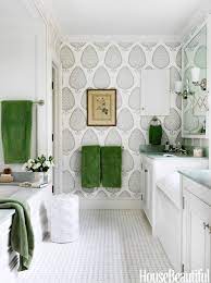 Check spelling or type a new query. Going Green In Decor That Is Wallpaper Accent Wall Bathroom Green Bathroom Home