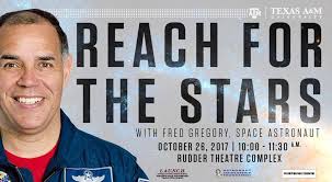 Former NASA Astronaut Fred Gregory To Speak At Texas A&M Oct. 26