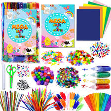 ‪Arts And Crafts For Kids Ages 8-12 Keyohome Arts And Crafts Supplies For  Kids,1041Pcs Craft Art Supply Kit For Gift,Educational DIY Art Craft Kit  For Boys Girls Kids Crafts‬‏