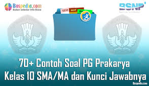 We did not find results for: Lengkap 70 Contoh Soal Pg Prakarya Kelas 10 Sma Ma Dan Kunci Jawabnya Terbaru Bospedia