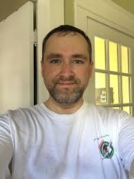 Dirty after working in the yard