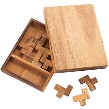 There are 6 pieces to this puzzle. Eleven L S Wooden Puzzle Premier1supplies