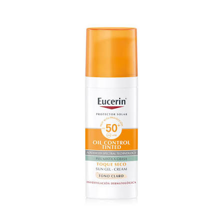 Eucerin Sun Oil Control Tinted Claro fps50+