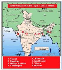 The tropic of capricorn is the most southern latitude on the earth where the sun can appear directly overhead. Pin By Navya Pakala On Civils In 2021 Geography Map How Many Countries Educational News