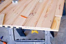My Husband Made Kitchen Table Hardwood Table Build A Table Kitchen Design Diy