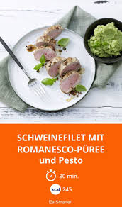 Schweinefilet Mit Romanesco Puree Rezept Schweinefilet Rezepte Schweinefilet Schweine Filet