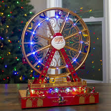 Christmas central is proud to offer a wide selection of outdoor decorations. Northlight Spinning Ferris Wheel With Holiday Decorative Accent Wayfair