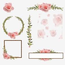 Design De Fronteira Floral Colorido Png Download Gratis Clipart Floral Quadro Armacao Imagem Png E Vetor Para Download Gratuito In 2020 Floral Border Design Floral Vector Free Floral Border