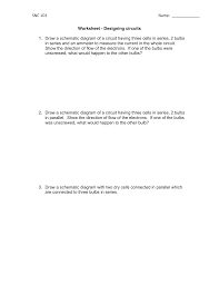 Create plot diagram worksheets for students to complete by pencil or digitally. Worksheet Designing Circuits
