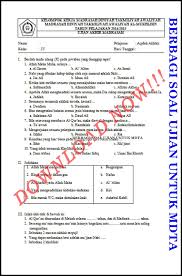 Kumpulan Contoh Soal Ujian Mdta Lengkap 3 Foldersoal