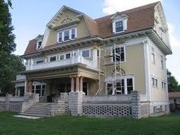 The Robert Oren Deming House, (referred to as 'The Mansion House') in  Oswego, Kansas-2011.