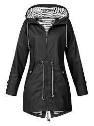 Dymade Dymade Women S Lightweight Hooded Waterproof Active Outdoor Rain Jacket Walmart Com Walmart Com