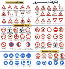 الحصول على تجديد رخصة تسيير مركبة. Isharat Seir Ø¥Ø´Ø§Ø±Ø§Øª Ø§Ù„Ø³ÙŠØ± Isharat Traffic Signs In Arabic Traffic Signs And Symbols Traffic Symbols Traffic Signal