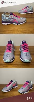 Asics Gel Kayano Womens Running Shoes Size 8 5 Womens Running Shoes Black Shoes Women Running Women