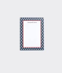 The vineyard vines logo seems to reflect the mood and the value system perfectly. Shop Whales Stripes Notepad At Vineyard Vines