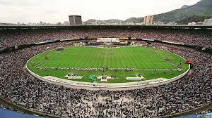 iʃˈtadʒ(i)u ʒoʁnaˈliʃtɐ ˈmaɾi.u ˈfiʎu), is an association football stadium in rio de janeiro, brazil. In Pictures Maracana Stadium Reopens Bbc News