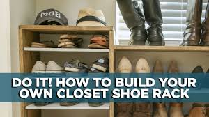 Songmics 10 tiers shoe rack. Building A Diy Closet Shoe Rack Youtube