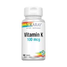 Vitamin k is an essential nutrient involved in the formation of the bone matrix. Solaray Vitamin K 100 Tablets Vitacost