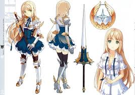 Project alicization manga serialized in dengeki bunko magazine, is cooperating on the. Asuna Sok Pa Google Female Character Design Game Character Design Fantasy Character Design