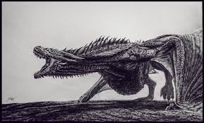 Awesome Drogon Sketch Gameofthrones Targaryen Dragons Game Of Thrones Tattoo Drogon Game Of Thrones Game Of Thrones Dragons