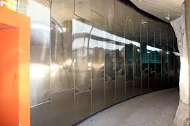 Stainless steel decorative panels for walls. Stainless Steel Decorative Panel Citynox Wall Mounted Smooth