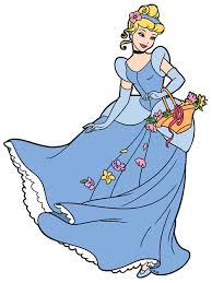 Clip Art Of Cinderella Carrying A Basket Of Spring Flowers Cinderella Disney Princess Cinderella Cinderella Characters Cinderella Art