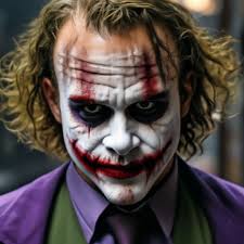 Heath Andrew Ledger, Joker from the …" — image created in Shedevrum