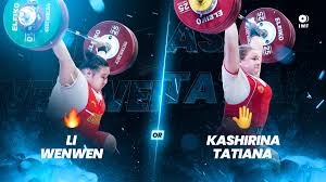 The picture shows li wenwen in the game. Iwf On Twitter Who Is Your Favourite Lifter Choose Between Li Wenwen And Kashirina Tatiana Let S Vote In The Comments Type For Li Wenwen Type For Kashirina Tatiana Iwf