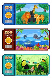 Zoo Ticket Design Ticket Design Zoo Tickets Zoo Poster Design