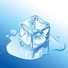 Ice Cube Melting Blue Ice Cube Editable Vector Illustration Ad Melting Blue Ice Cube Vector Ad Ice Cube Drawing Ice Cube Art