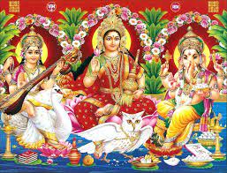 Saraswati Lakshmi Ganesha Saraswati Goddess All God Images Ganesh Photo