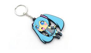 Hatsune Miku Keychain From The Lace Kitten Keychain Hatsune Miku Stuff To Buy