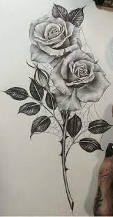 Maybe you would like to learn more about one of these? Tattoos Tattoos The Post Tattoos Appeared First On Diy Flowers Pencil Drawings Of Flowers Rose Drawing Tattoo Rose Drawing
