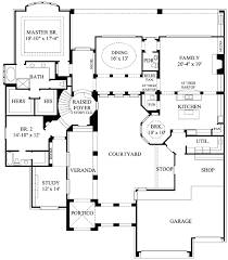 Courtyard plans are popular in these modern times. House Plan House Floor Plan With Courtyard