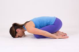 Child S Pose Yoga Stretch For Upper And Lower Back Therapeutic Yoga Poses Yoga Stretches