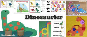 Dinosaurier faszinieren die menschen seit jeher. Projekt Dinosaurier Kindergarten Und Kita Ideen