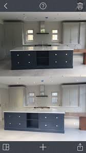 Cornforth And Railings Farrow And Ball Contemporary Kitchen Modern Country By Day An Open Plan Kitchen Living Room Home Decor Kitchen Interior Design Kitchen