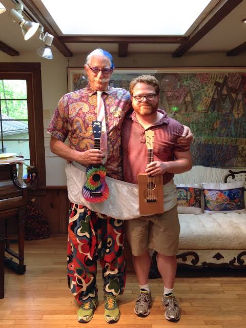 Ukulele with Patch Adams: participatory music in action | Matthew Thibeault
